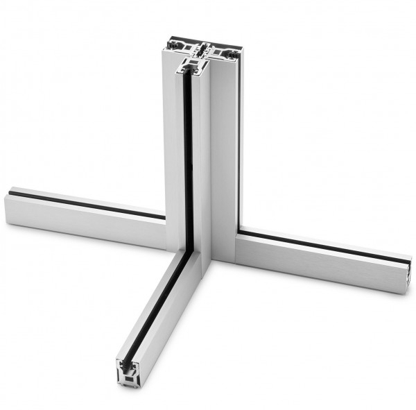 Glas T-Klemmprofil Set | 10-10,76 mm | Pressblank