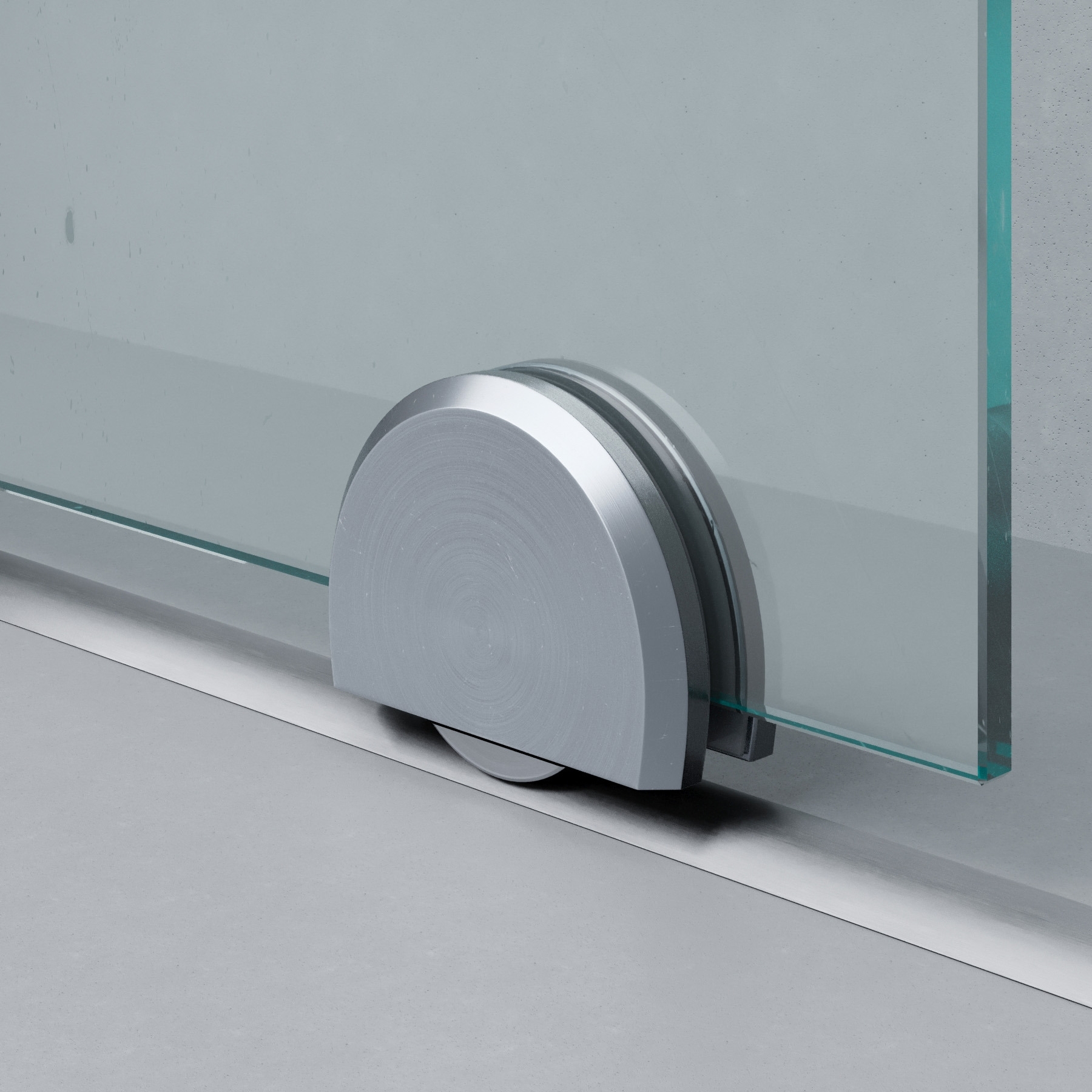 System mit Bodenführung | rundes Design