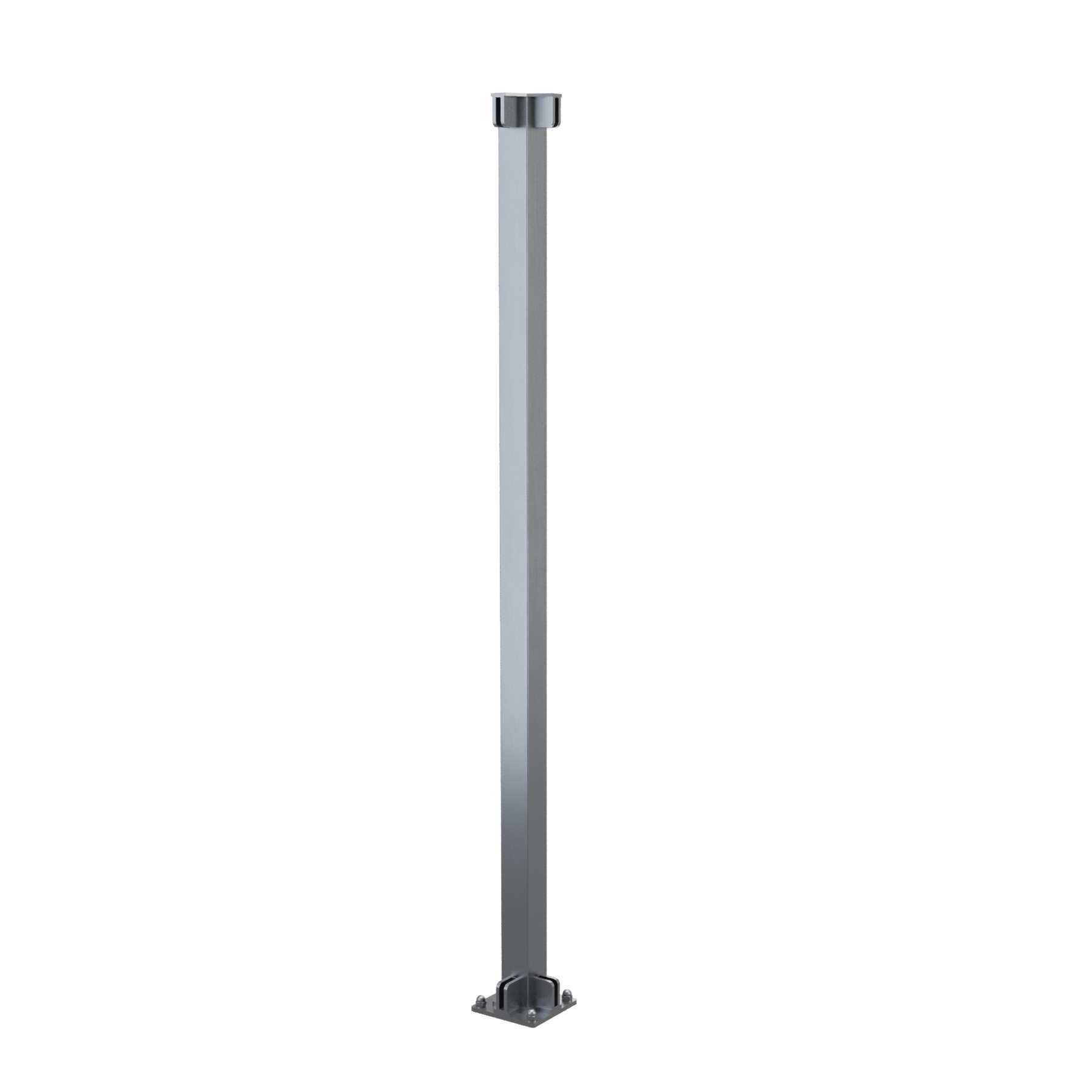 Eck-Pfosten System A 60x60 mm zum Aufschrauben