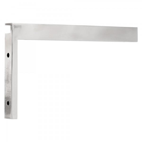 Stabilisierungswinkel 90° links für Glas-Duschen Hochglanz