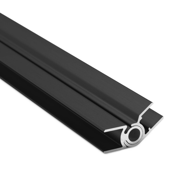Flex-Eck-H-Profil-92°-142° 10 mm - Anthrazit