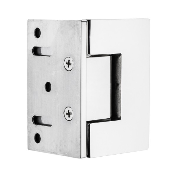 Scharnier Verbindung | Glas-Wand 90° | Hochglanz