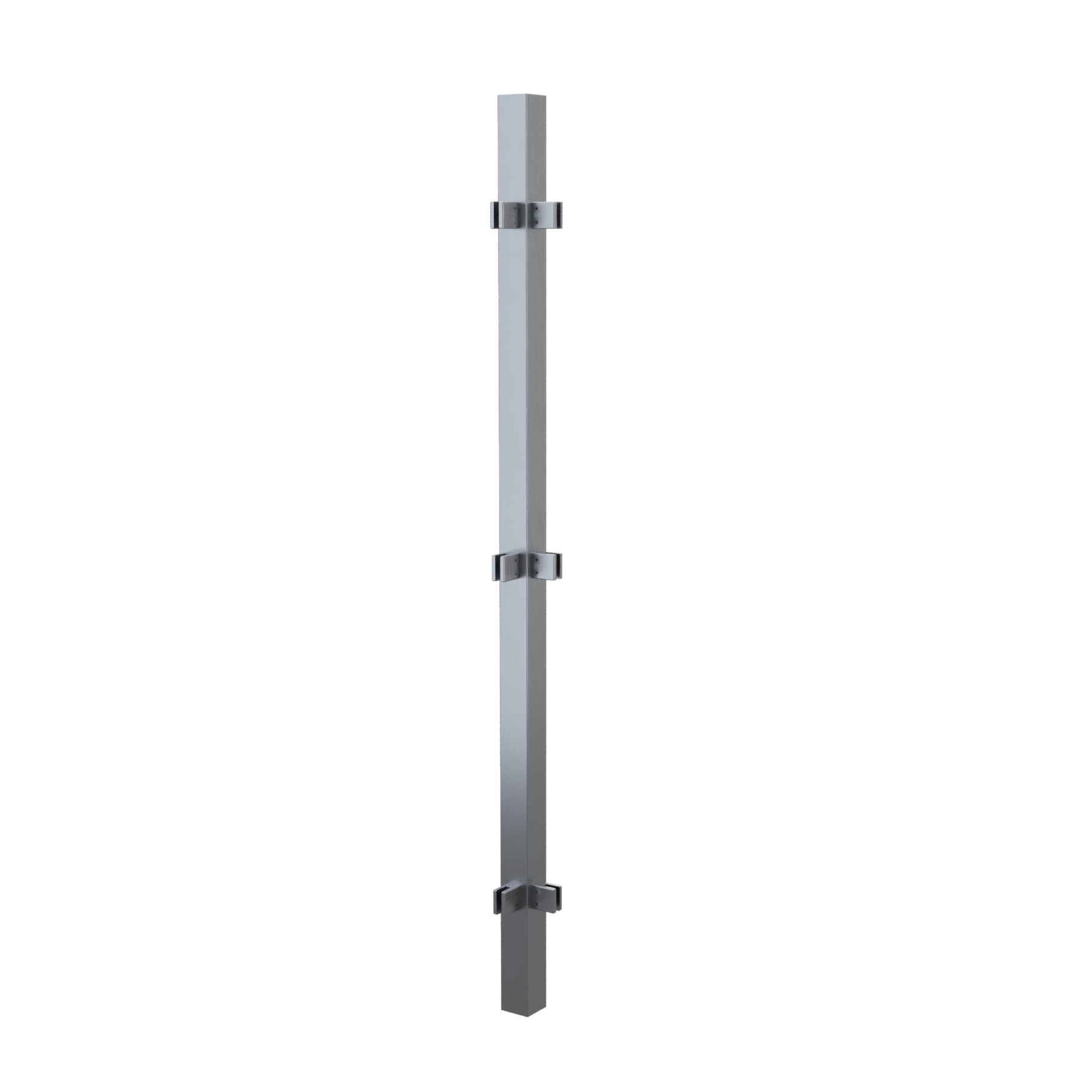 Eck-Pfosten System F Glasstärke 10,76 - 17,52 mm zum Einbetonieren