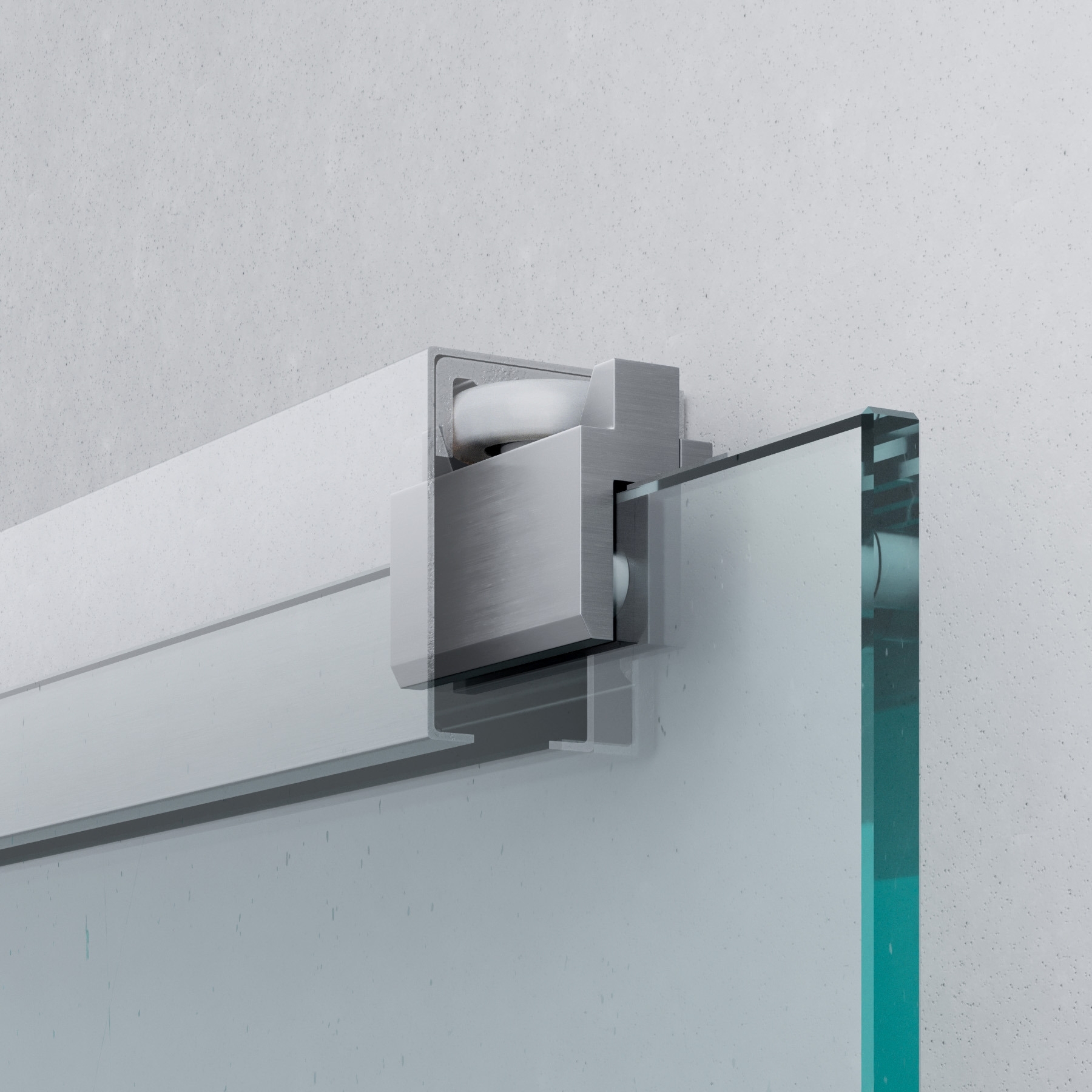 System mit Bodenführung | rundes Design