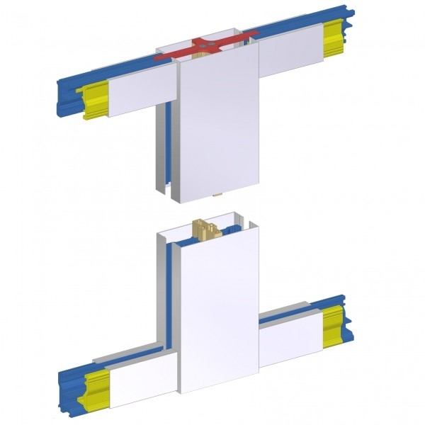 Glas H-Klemmprofil Set | 10-10,76 mm | Edelstahloptik