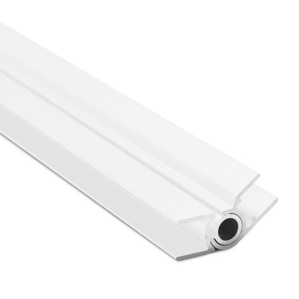 Flex-Eck-H-Profil-92°-142° 10 mm - Weiss