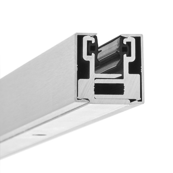 Glas-Klemmprofil MINI | 8-8,76 mm | Pressblank