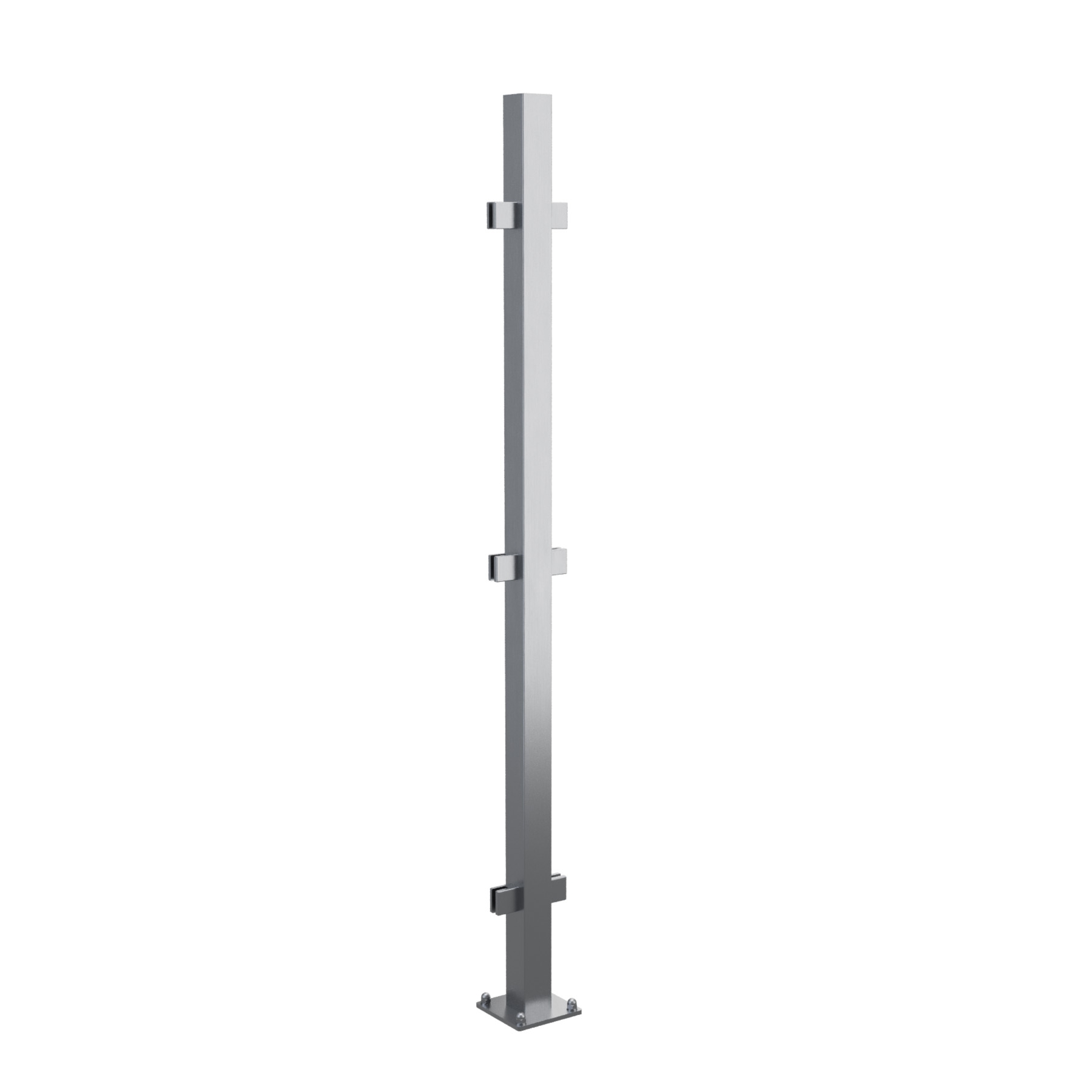Mittel-Pfosten System F Glasstärke 10,76-17,52mm zum Aufschrauben