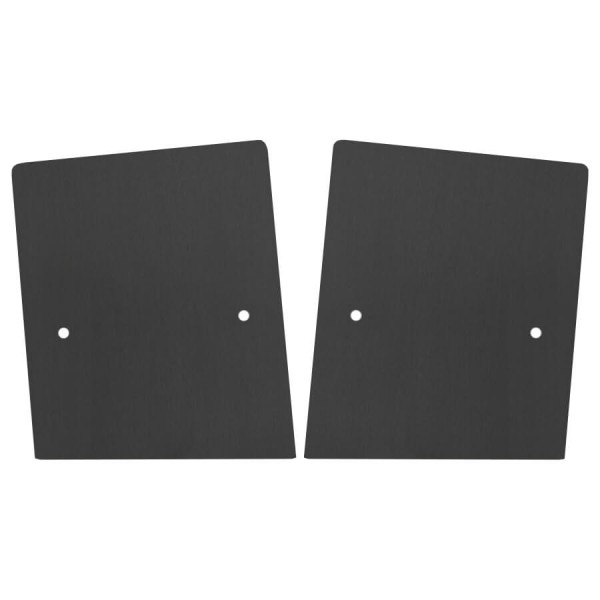 Wandklemmprofil 5° eckig für 17,52 SentryGlas, Anthrazit RAL 7016 matt