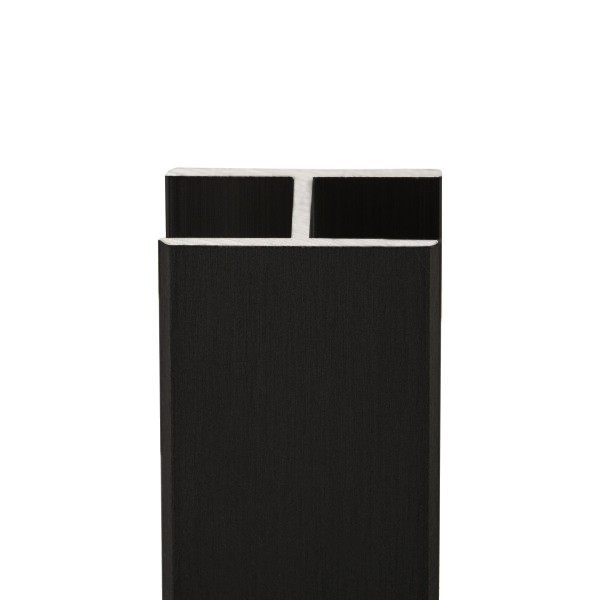 H-Profil | Aluminium | 17,52 mm | Schwarz