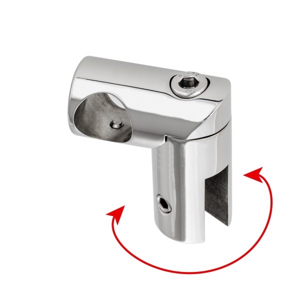 Parallelklemme für Stabilisationsstange 20 mm Hochglanz