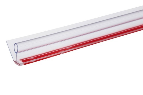 Bodendichtung für 8 mm Glas - selbstklebend, 2500 mm Länge