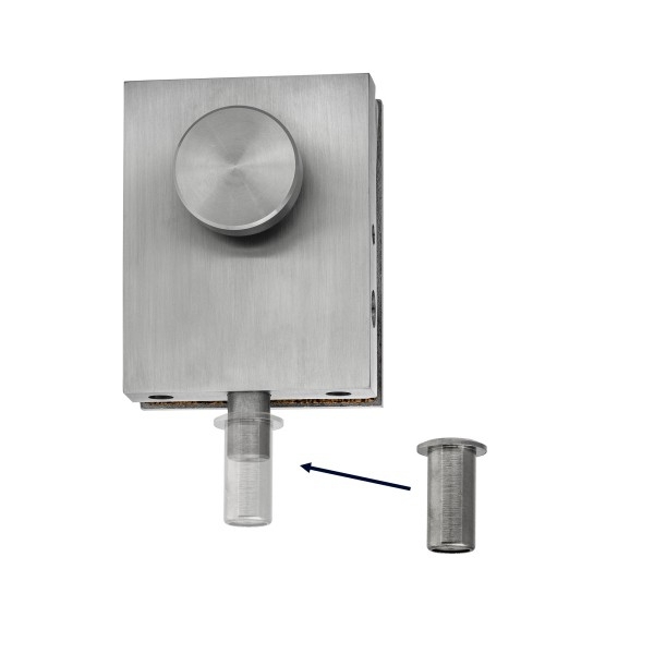 Bodenstopper mit Zapfenarretierung - 70 mm x 90 mm