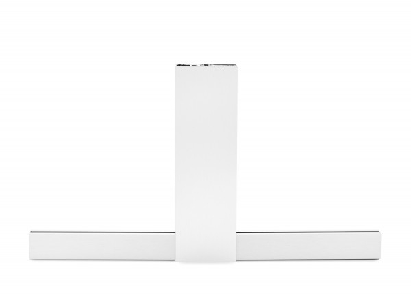 Glas H-Klemmprofil Set | 12-12,76 mm | Weiss