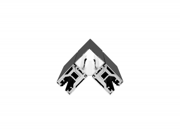 Glas Eck-Klemmprofil Set | 10-10,76 mm | Anthrazit