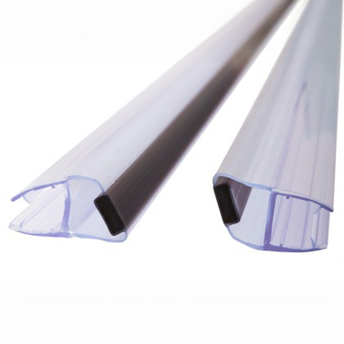 Magnetdichtung 135° Grad transparent  zum aufschieben 2000 mm