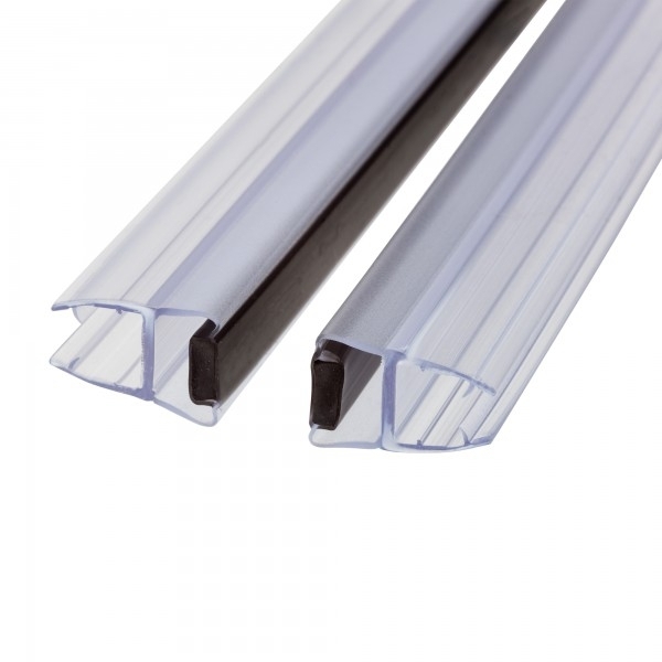Magnetdichtung 180° für 8 mm Glas | bündig gerade, 2500 mm Länge