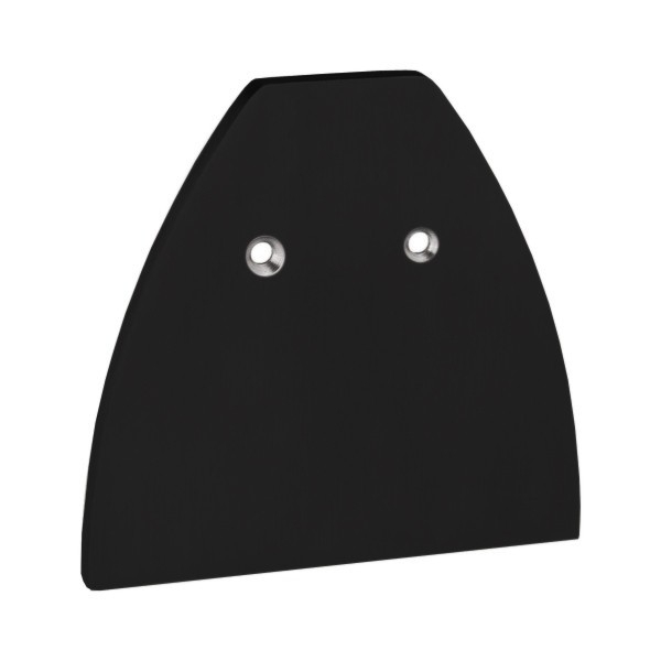 Klemmprofil 17,52 mm, ovales Design - Schwarz