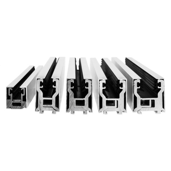 Glas-Klemmprofil MINI | 10-10,76 mm | Pressblank