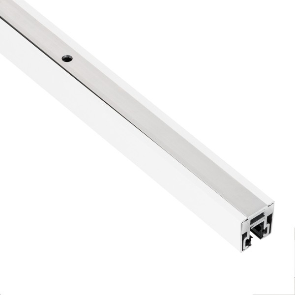Glas-Klemmprofil MINI | 10-10,76 mm | Weiss