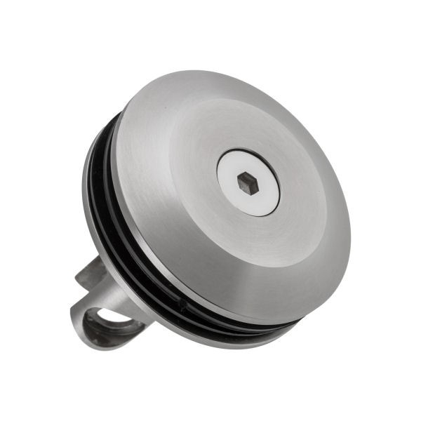 Glashalter 12,76 bis 21,52 mm, rund